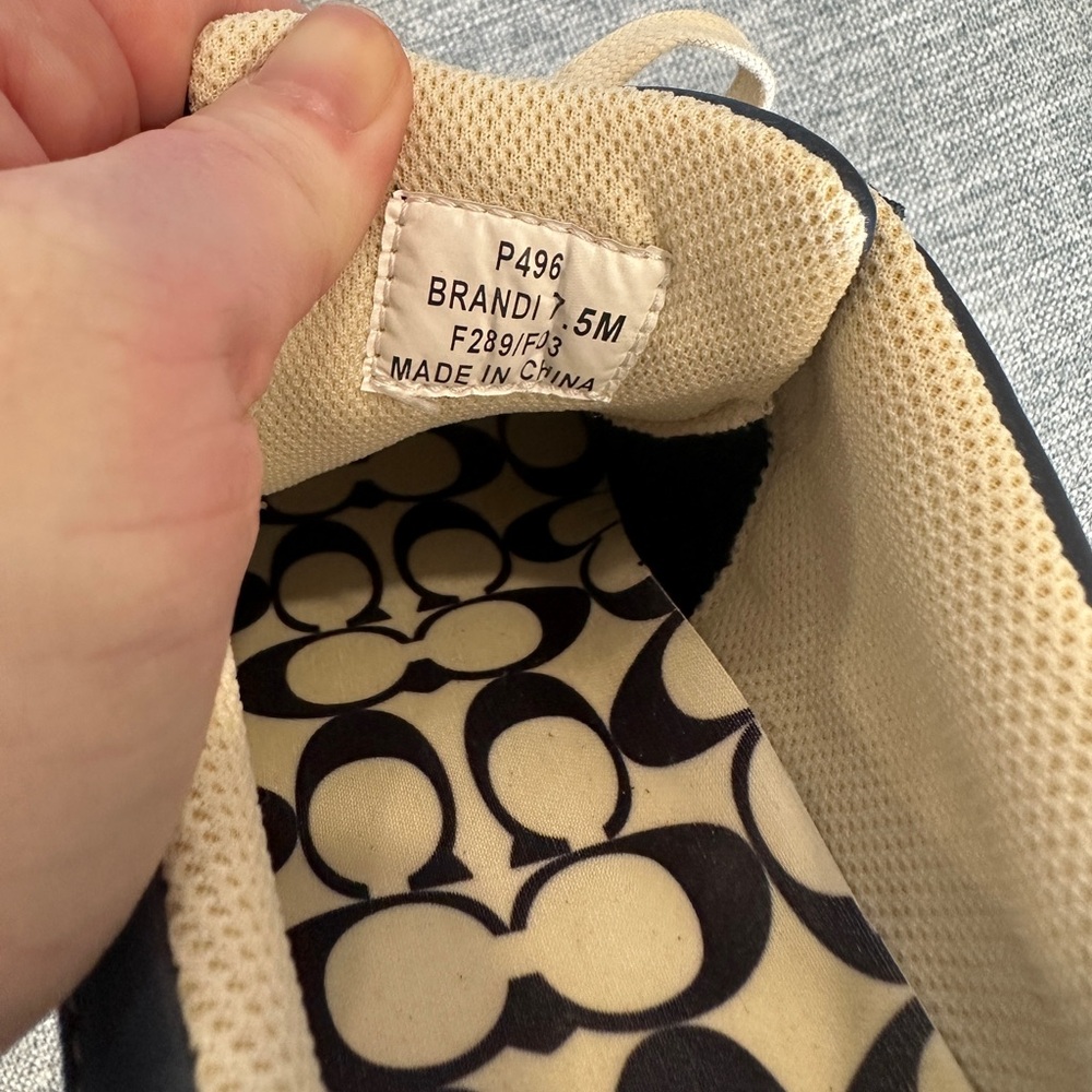 Coach Soho Sneakers in Blue - Picture 6 of 7